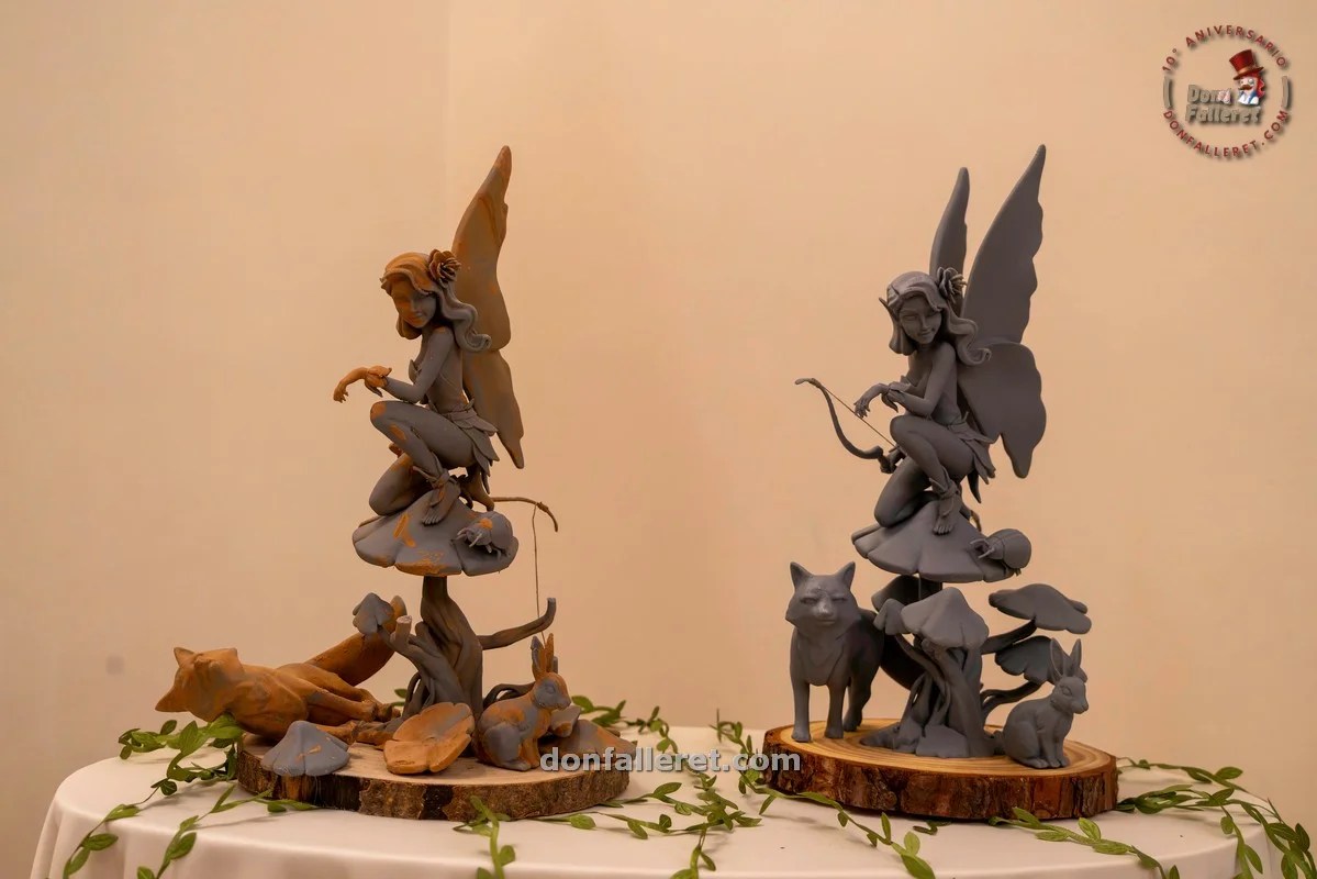 Ya conocemos los bocetos y maquetas de las Fallas 2025 de la Federación de 1ªA 18 MAQUETA FALLA ISLAS CANARIAS – TRAFALGAR