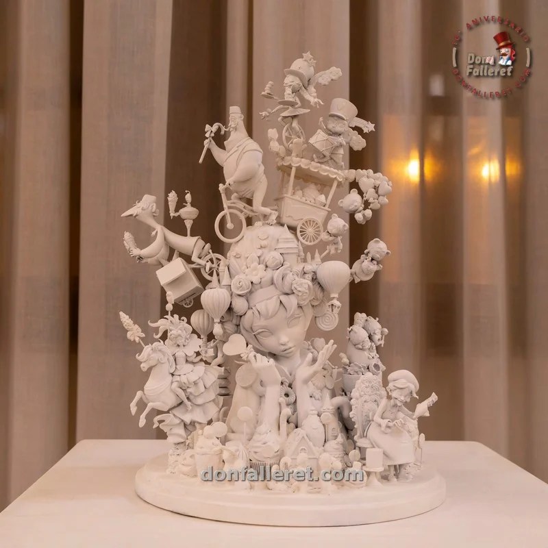 Ya conocemos los bocetos y maquetas de las Fallas 2025 de la Federación de 1ªA 24 MAQUETA Falla Ribera- Convent de Santa Clara