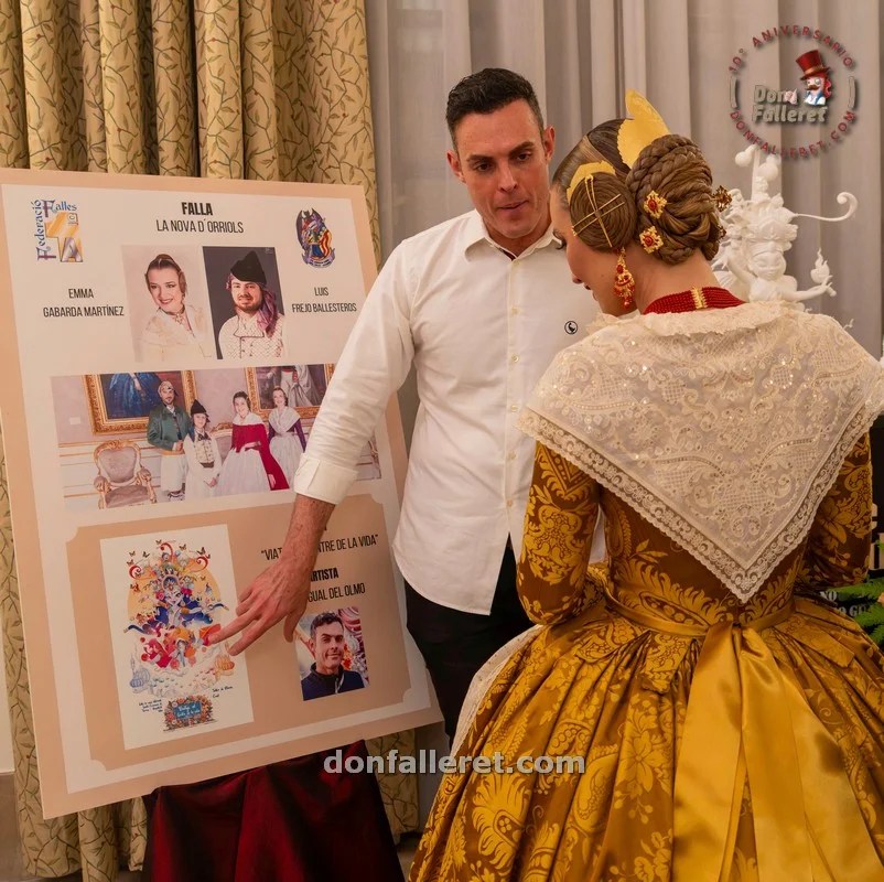 Así fue el acto de presentación de los bocetos y maquetas de las Fallas 2025 de la Federación de Fallas de 1ª A 1 Federacion 1A bocetos Fallas 2025 95