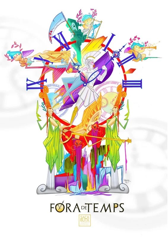 Ya conocemos los bocetos y maquetas de las Fallas 2025 de la Federación de 1ªA 15 BOCETO FALLA ARQUEBISBE OLAECHEA – SAN MARCELINO