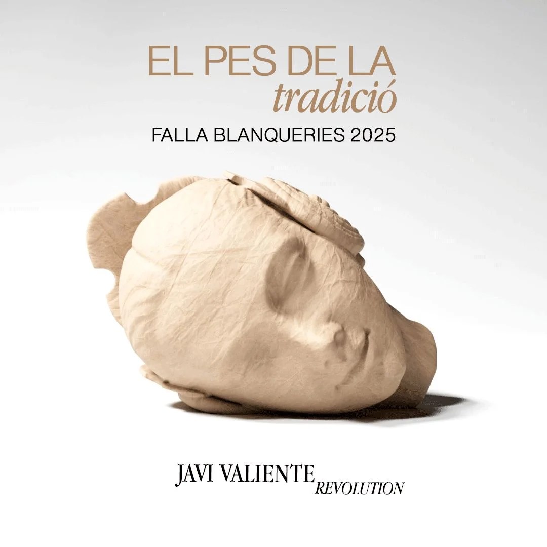 "El pes de la tradició": La apuesta de Javi Valiente (REVOLUTION) para las Fallas de Blanquerías 2025 3 Boceto Falla Blanquerías 2025