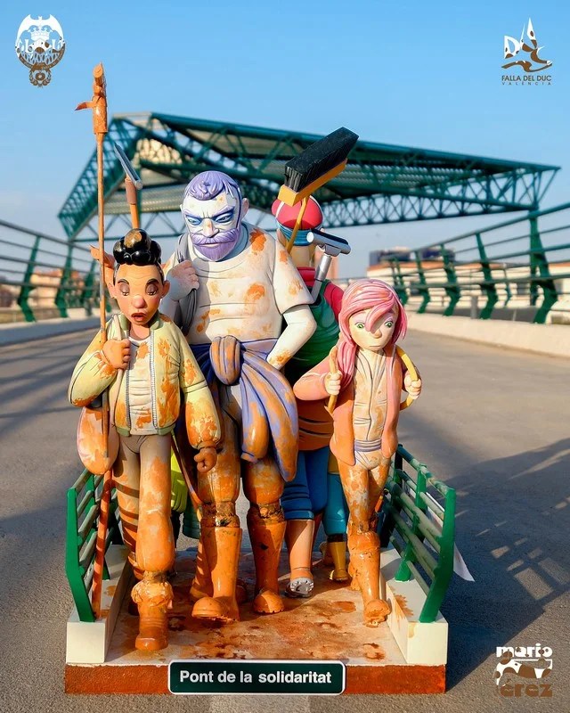 Así es el ninot infantil que presenta Duque de Gaeta-Puebla de Farnals para el indulto 9 1