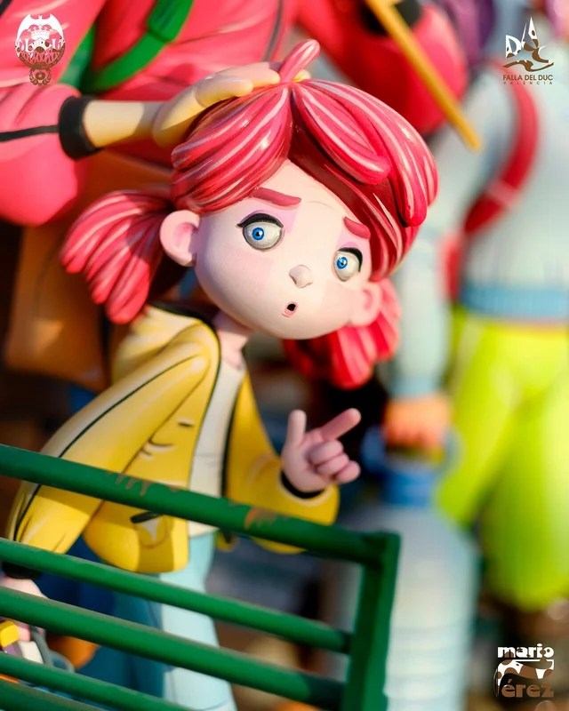 Así es el ninot infantil que presenta Duque de Gaeta-Puebla de Farnals para el indulto 1 15