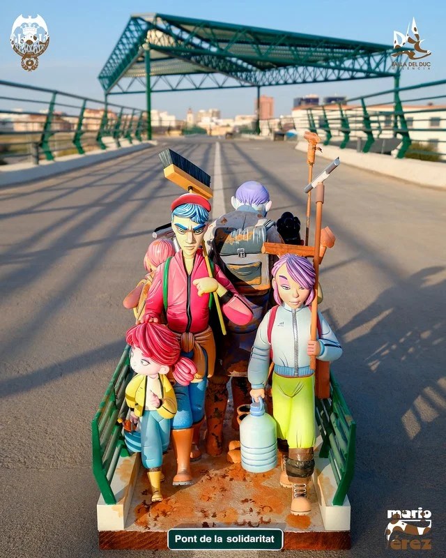 Así es el ninot infantil que presenta Duque de Gaeta-Puebla de Farnals para el indulto 7 3