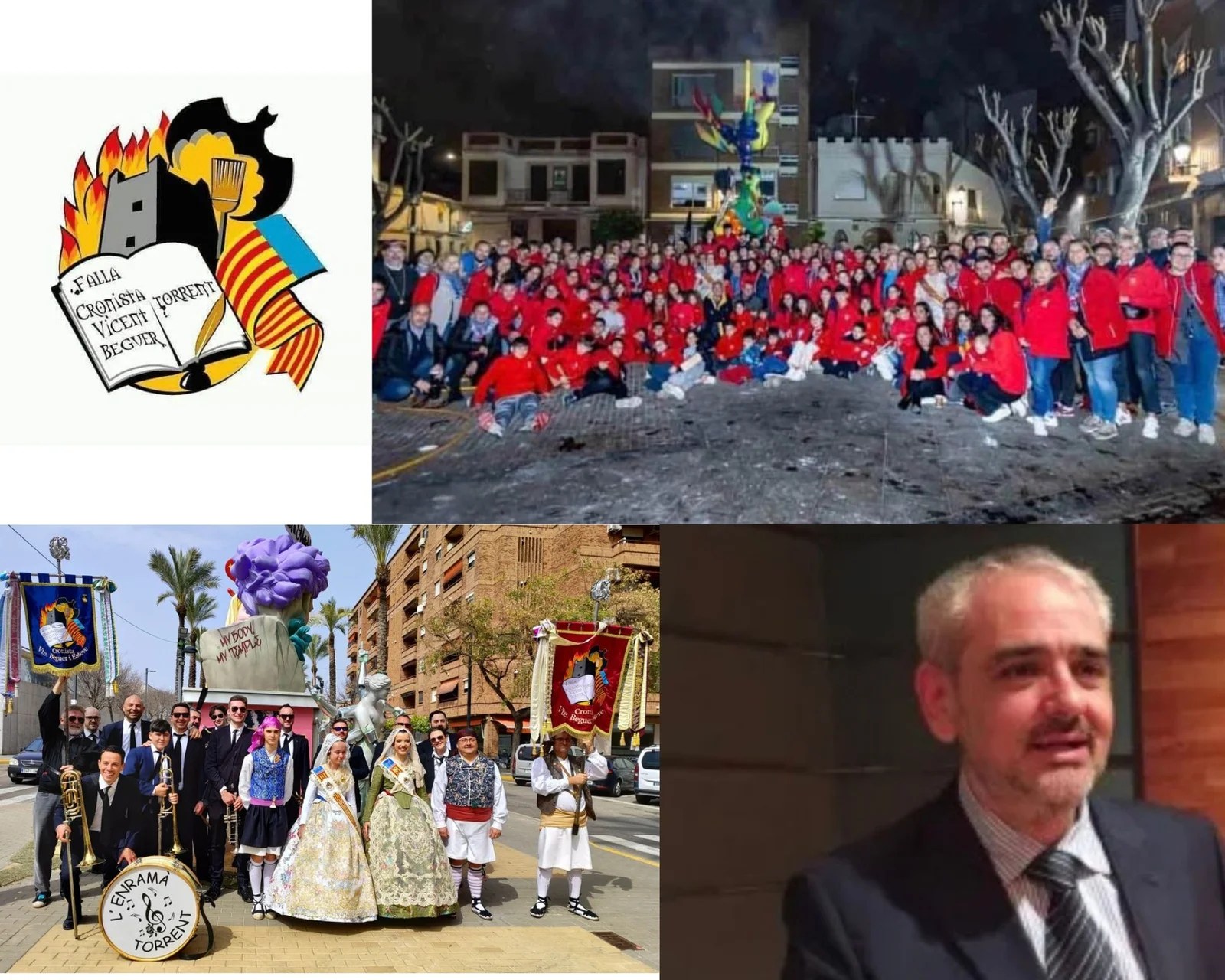 El investigador local Boro Císcar, la Falla Sant Roc de Torrent y la Xaranga L’Enramà de Torrent, Premis Botafocs 2025