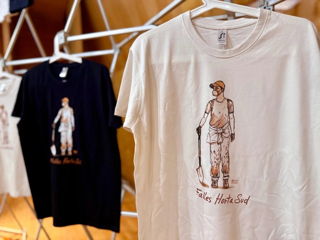 Esta es la Camiseta Solidaria para las Fallas de l'Horta Sud 3 0211 camiseta solidaria Inclusion Fallera 4