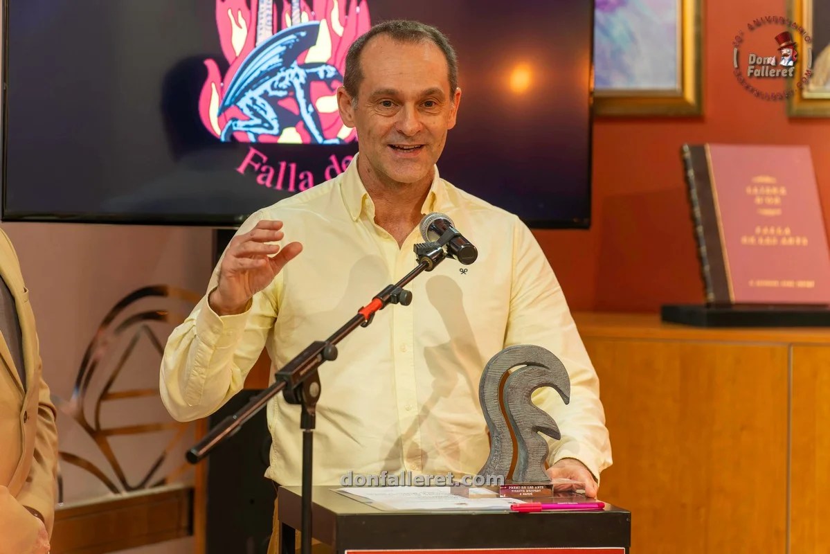 Sebastián Roa recibe el Premi de les Arts Vicente Monfort 7 Entrega Premio de les Arts 2025 14