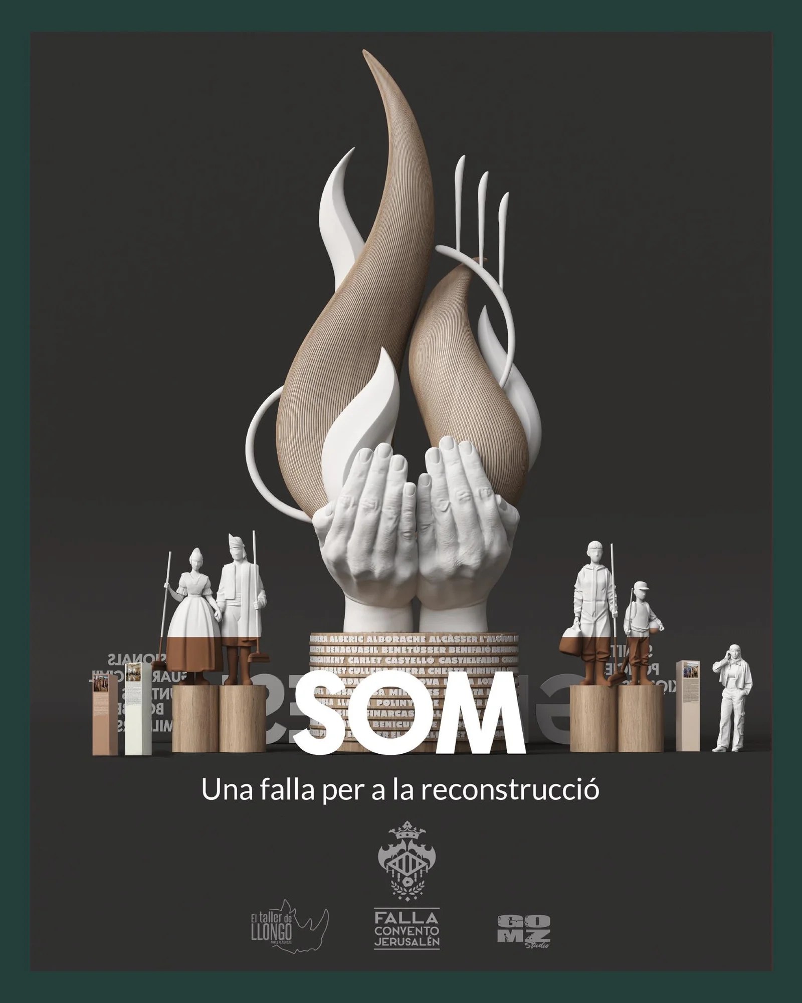 SOM: La Falla Solidaria en apoyo a las comisiones falleras afectadas por la DANA 1 SOM 1