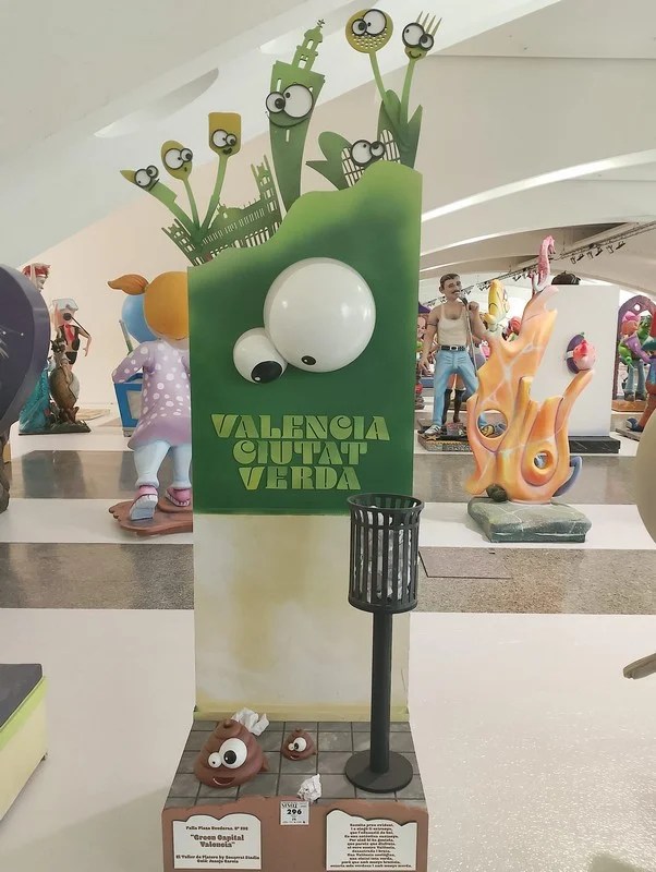 La Falla sostenible de la Plaza de Honduras de este año 2 Falla Plaza Honduras 2