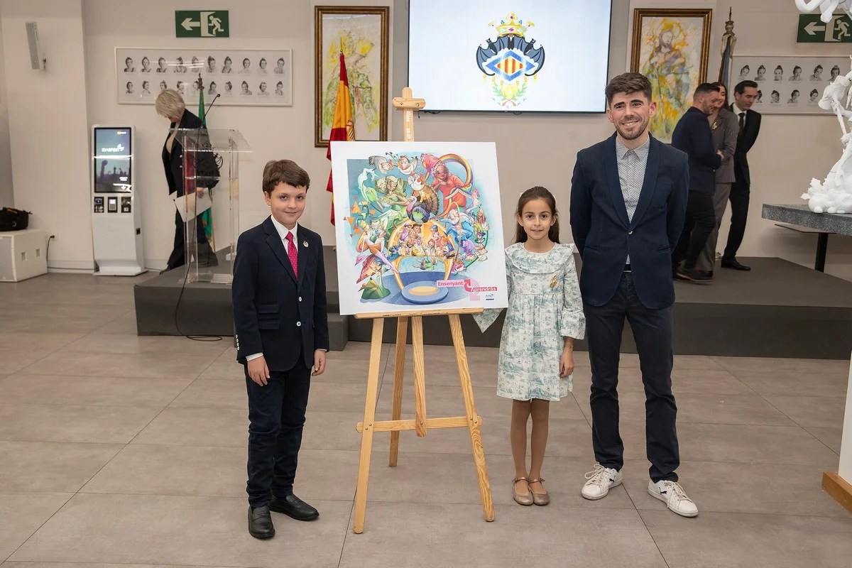 Desvelada la maqueta de la Falla Convento Jerusalén 3 INFANTIL