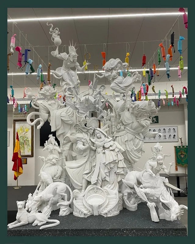 Desvelada la maqueta de la Falla Convento Jerusalén 5 maqueta convento 2025 1