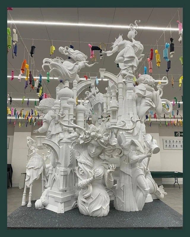 Desvelada la maqueta de la Falla Convento Jerusalén 6 maqueta convento 2025 2