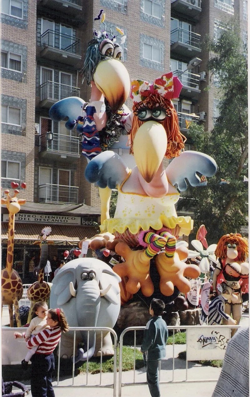 La Falla Carrera Malilla-Isla Cabrera arranca su 50 aniversario 5 Falla 1998