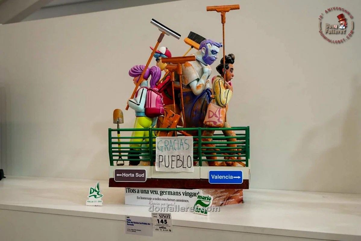 La Falla Infantil Municipal de Valencia 2026 será de Mario Pérez 3 Ninot Indultat Infantil 2025