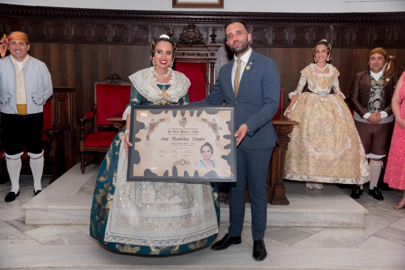 Proclamadas las Falleras Mayores de Sagunto 2026 1 Proclamadas las Falleras Mayores de Sagunto 2026 3