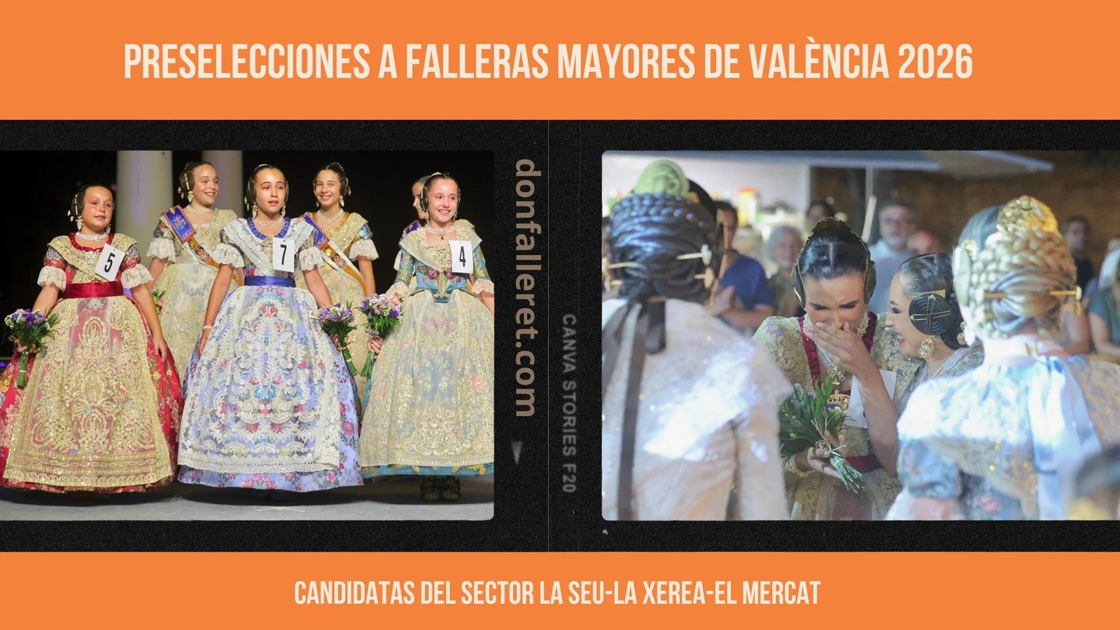 Candidatas del sector la Seu – la Xerea – el Mercat