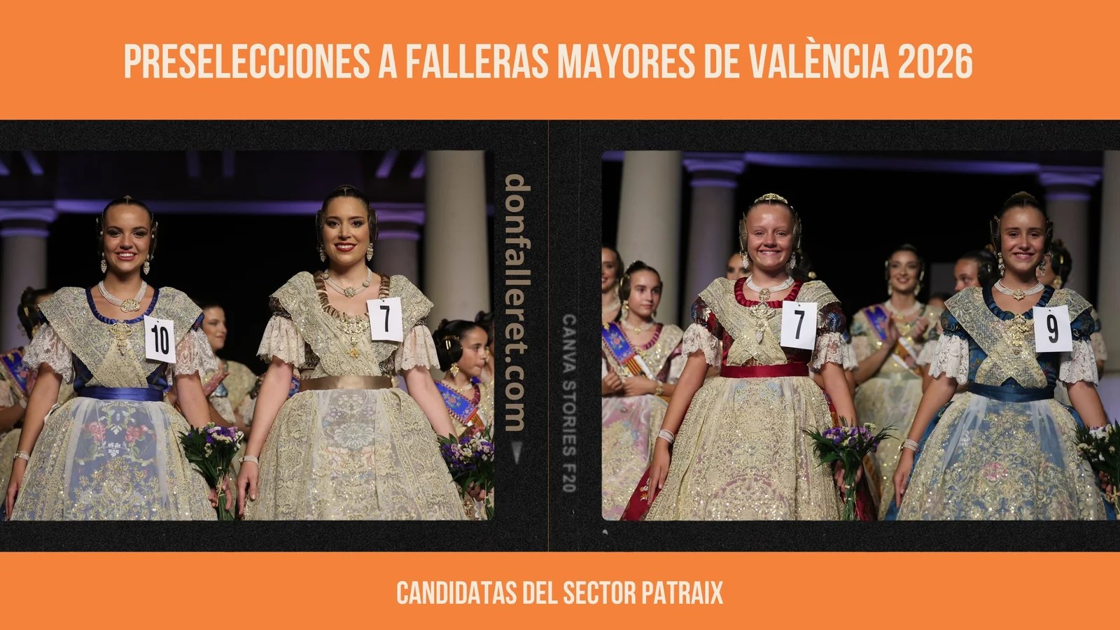 Candidatas del sector Patraix