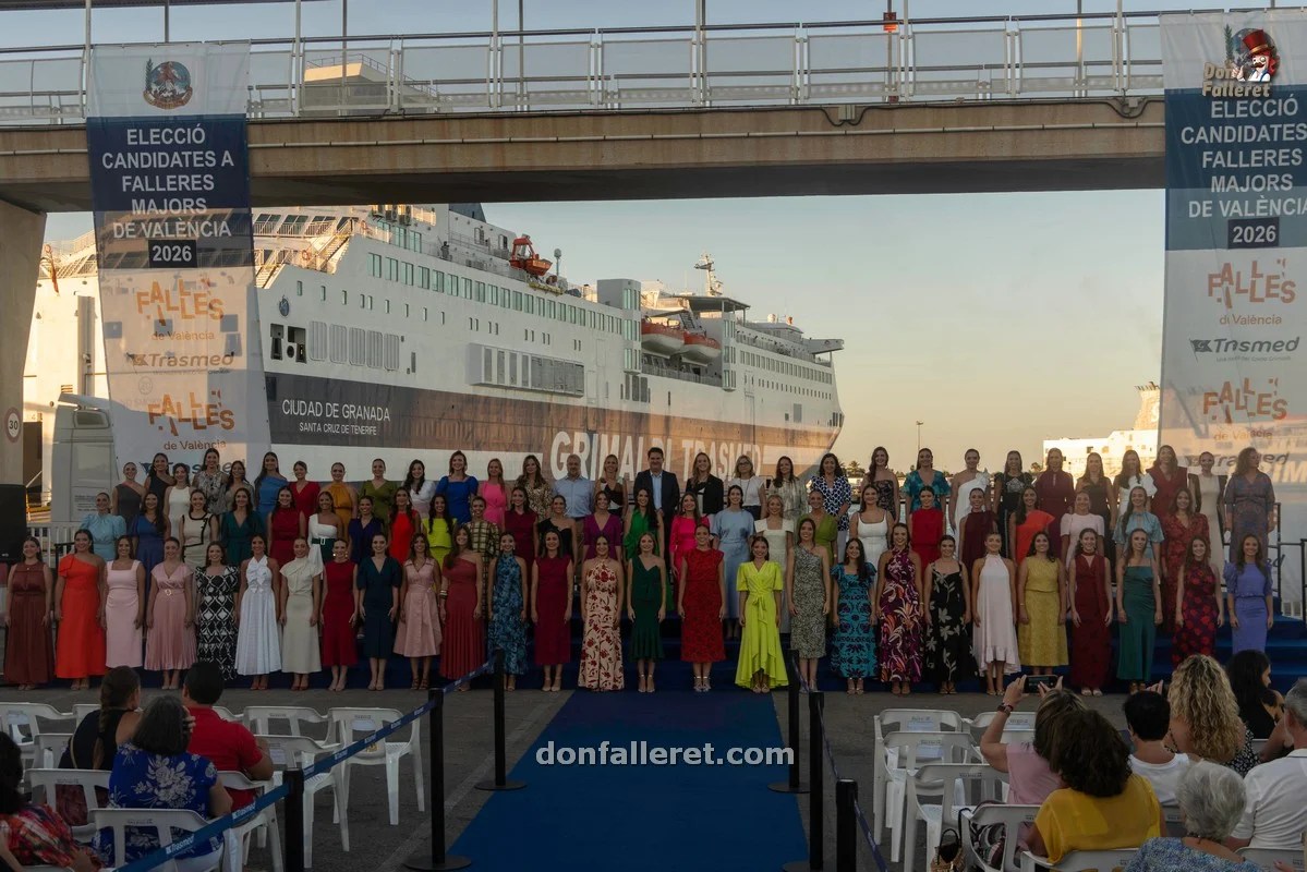 Candidatas rumbo a Mallorca 30 fallera mayor 2026 convivencia mallorca 38