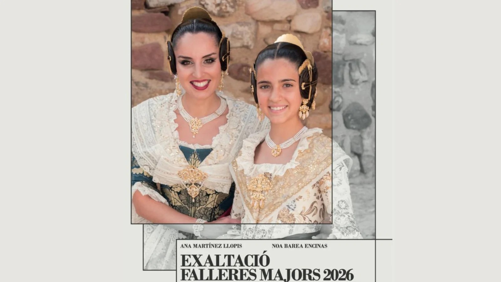 Exaltación de las Falleras Mayores de Sagunto 2026