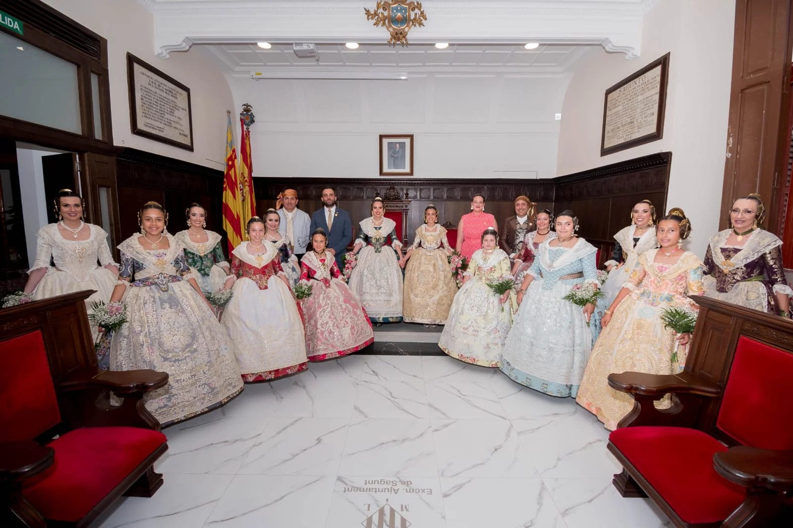 Exaltación de las Falleras Mayores de Sagunto 2026 1 proclamacion 2