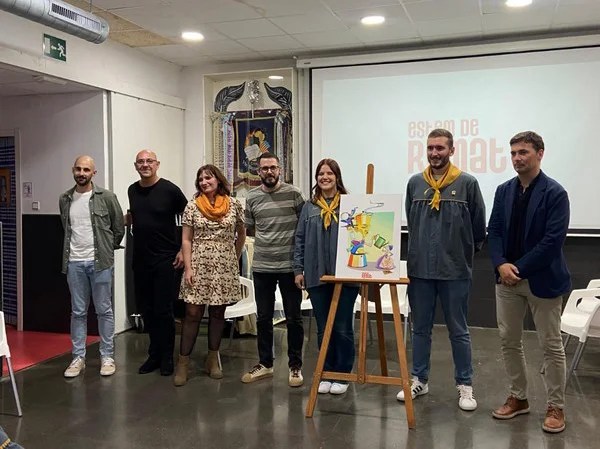 La Falla Cronista presenta sus bocetos para las Fallas 2026 5 Presentación del proyecto solidario de salud mental de la Falla Cronista de Torrent.
