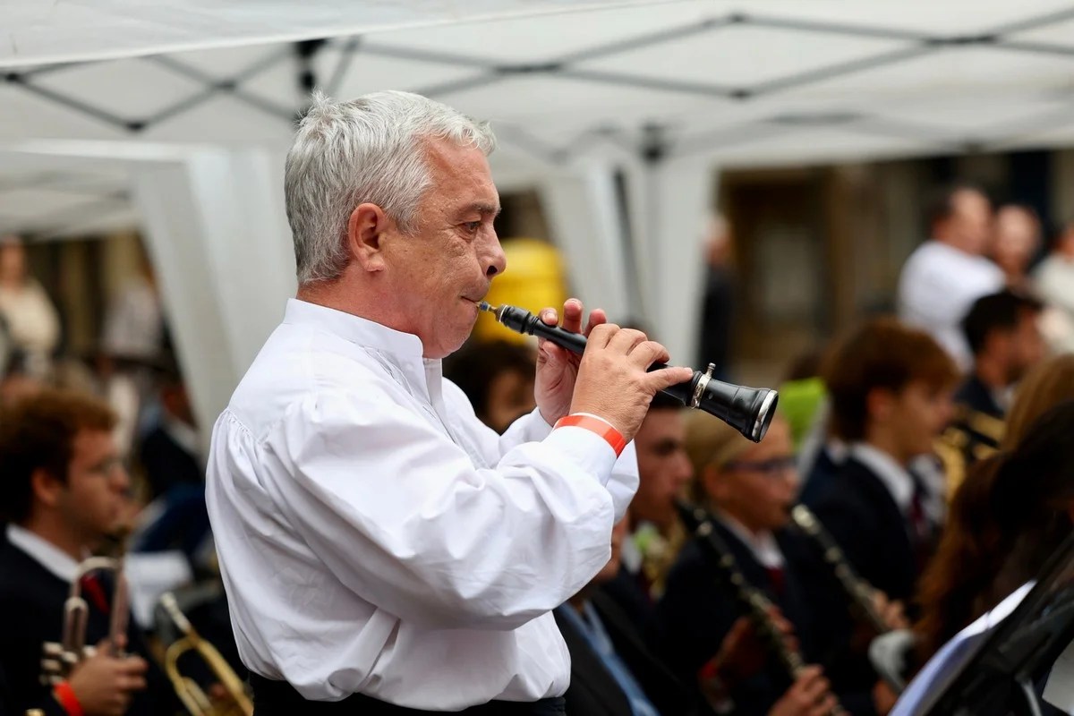 Así se vivió el Homenatge a la Dolçaina – Memorial Joan Blasco 2025 Paco Blasco, hijo del mestre