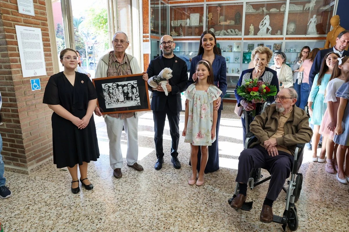El Museu de l’Artista Faller inaugura la exposición homenaje a Rafael Boluda 1 Inauguración de la exposición homenaje a Rafael Boluda