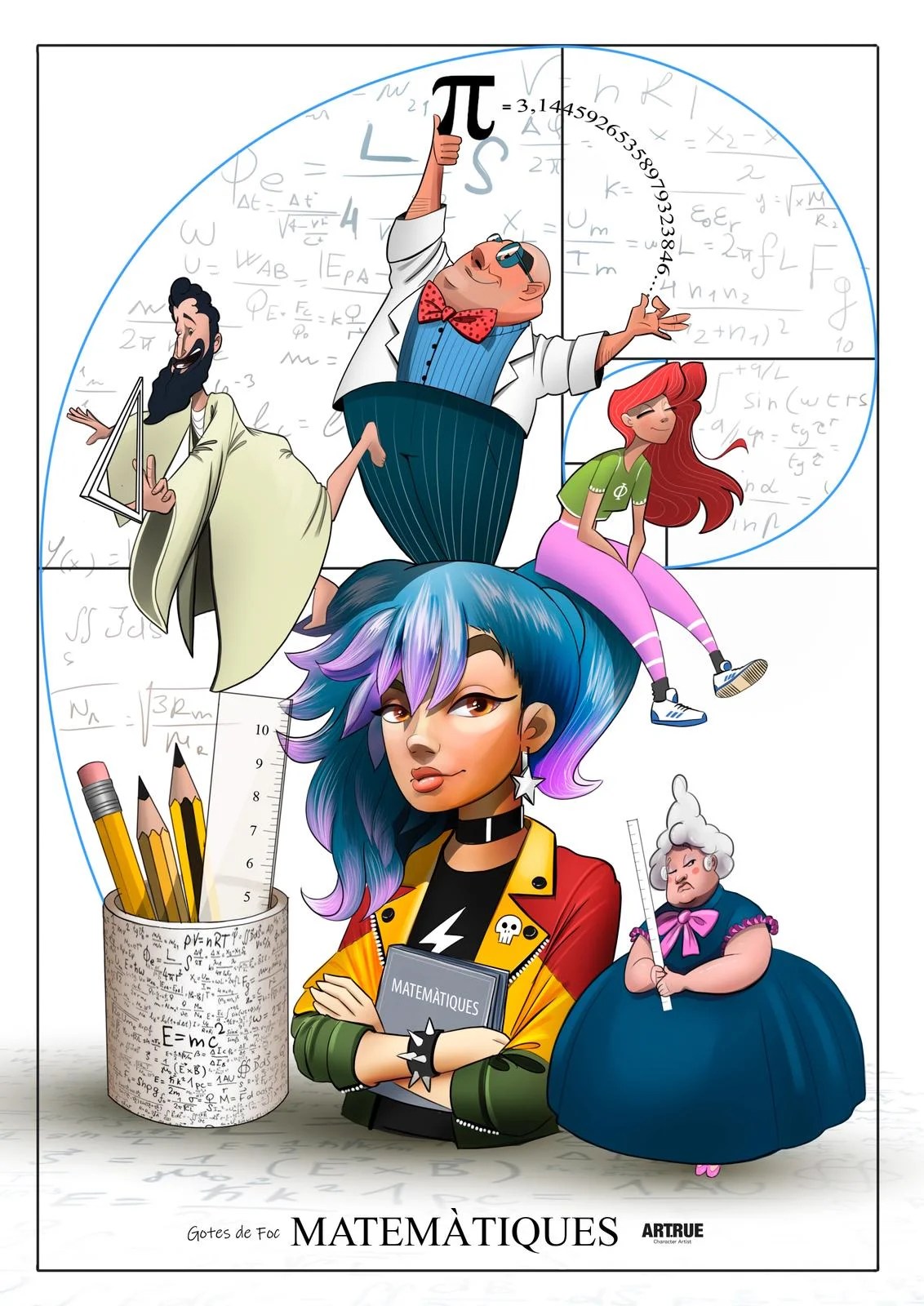 La Falla Ramiro de Maeztu-Los Leones presenta sus Fallas 2026 2 Boceto Falla Grande Falla Ramiro de Maeztu-Los Leones 2026