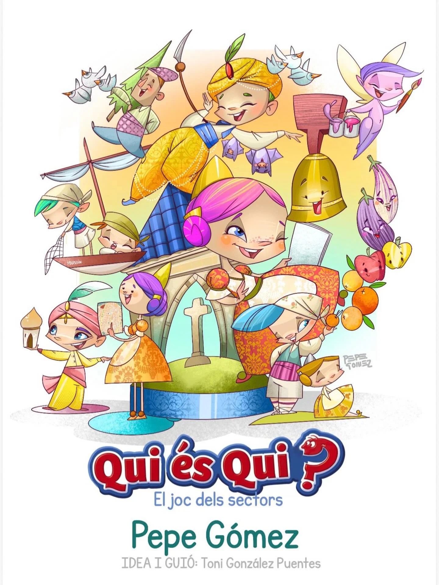 Falla San Isidro 2026: así son los proyectos grande e infantil 5 Boceto Falla Infantil Falla San Isidro 2026