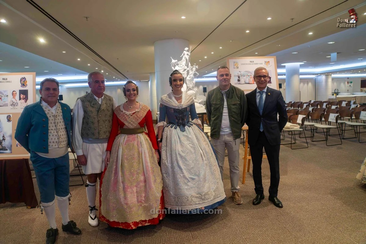 Lo mejor del acto de presentación de las Fallas 2026 de Primera A 7 Falla Espartero – Gran Vía Ramón y Cajal