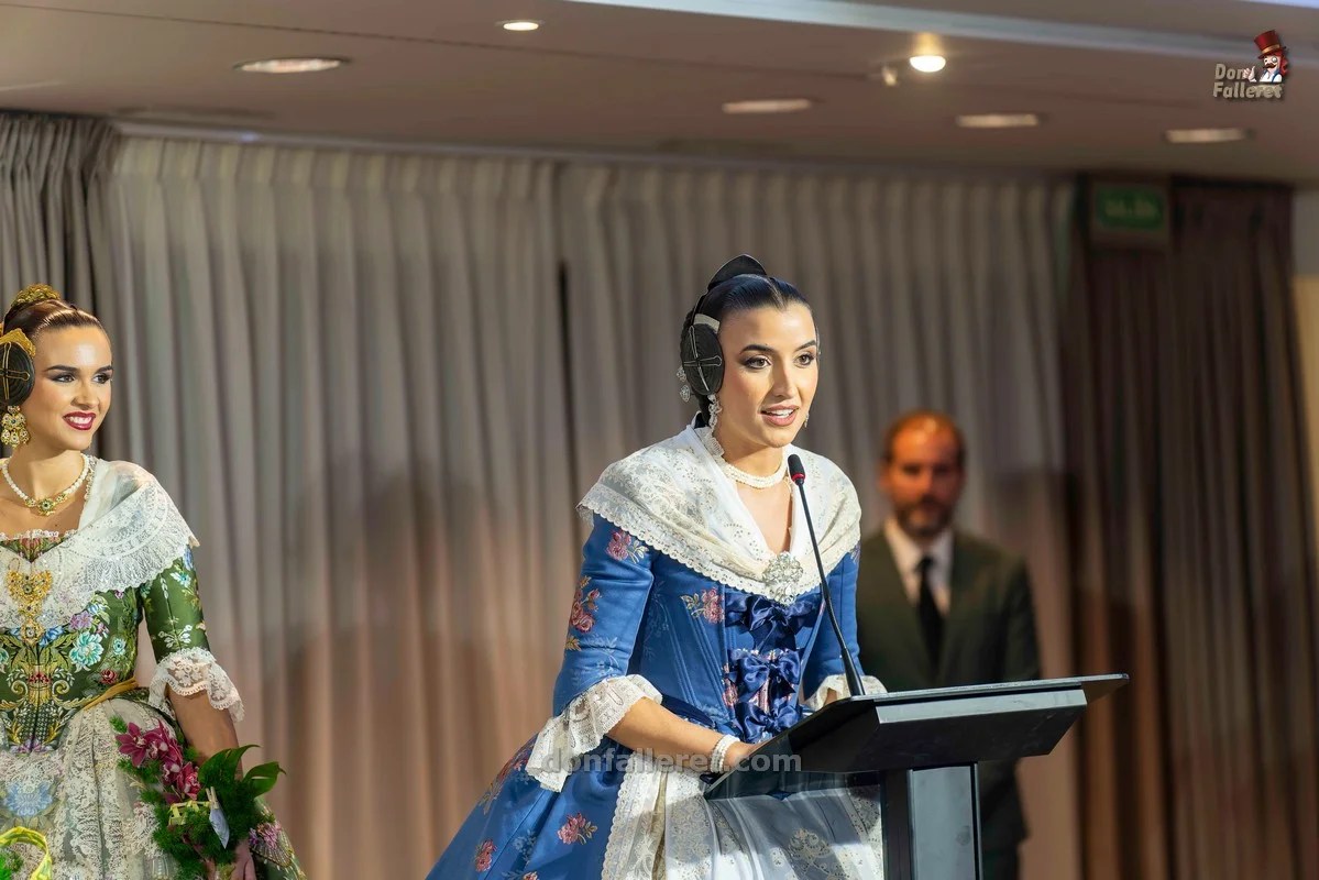 Lo mejor del acto de presentación de las Fallas 2026 de Primera A 6 Carmen Prades, Fallera Mayor de Valencia, también intervino en el acto