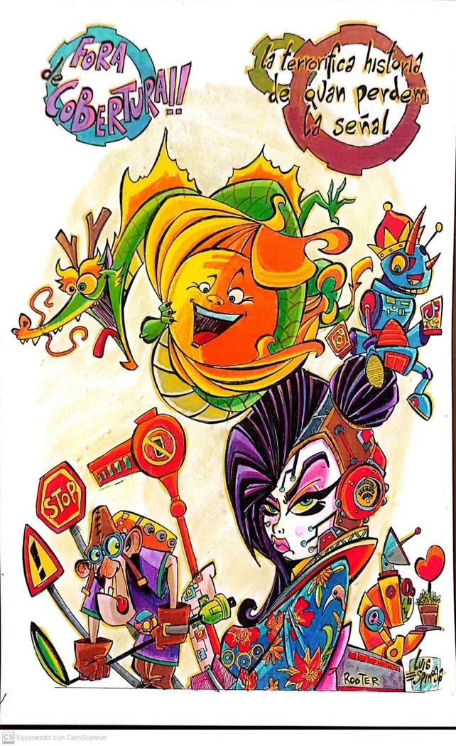 La Falla Poeta Llorente presenta sus Fallas 2026 1 boceto falla grande Falla Poeta Llorente 2026