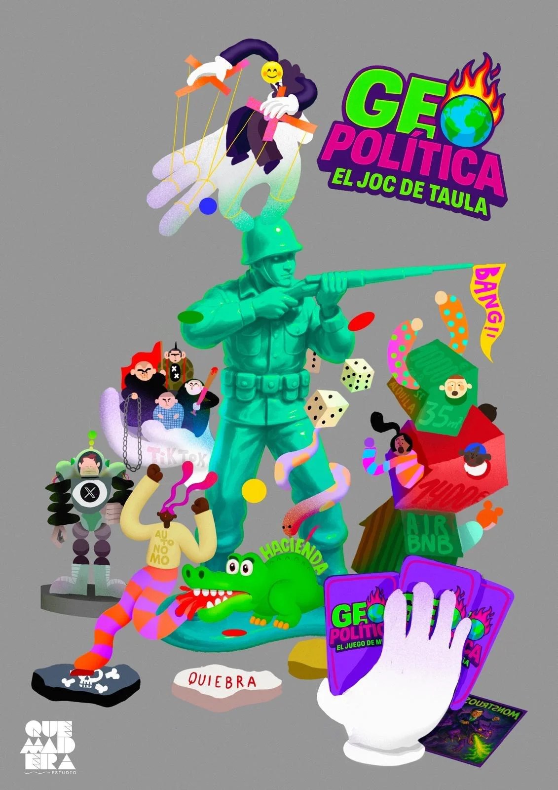 Bocetos Falla Malilla-Ingeniero: Quemadera y Salva Dolz presentas las Fallas 2026 1 Boceto Falla Grande Falla Malilla-Ingeniero 2026