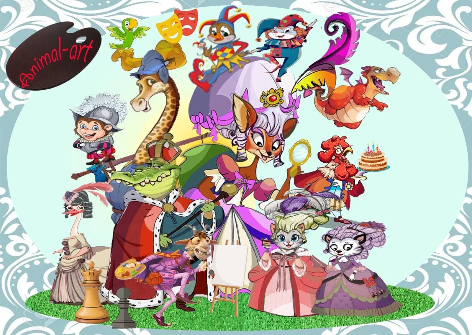 Bocetos Falla Malilla-Ingeniero: Quemadera y Salva Dolz presentas las Fallas 2026 3 Boceto Falla Infantil Falla Malilla-Ingeniero 2026