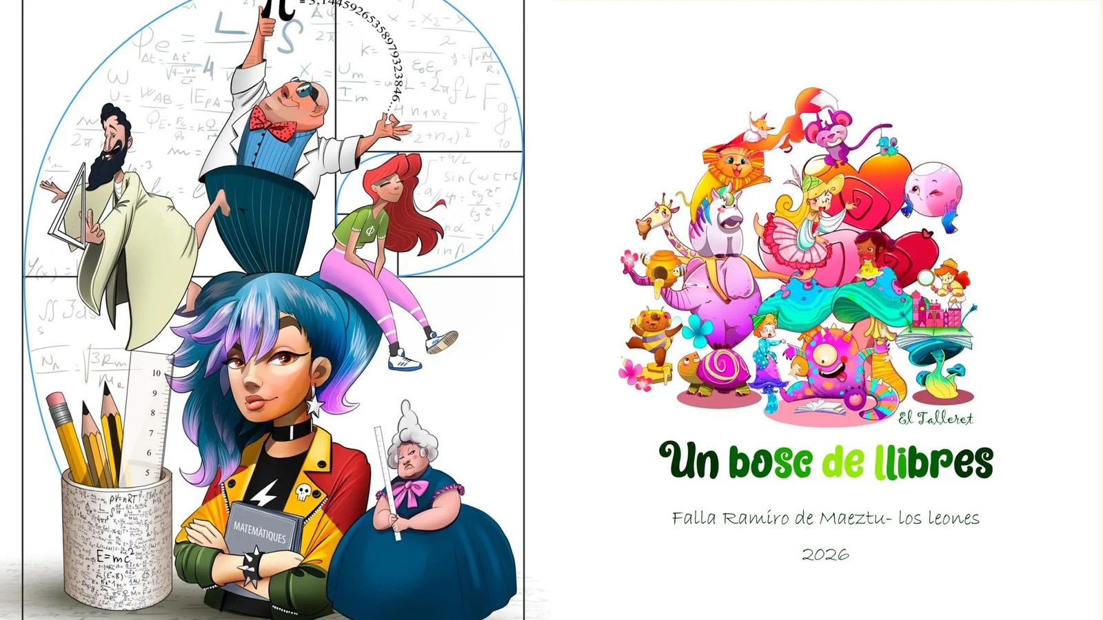 La Falla Ramiro de Maeztu-Los Leones presenta sus Fallas 2026