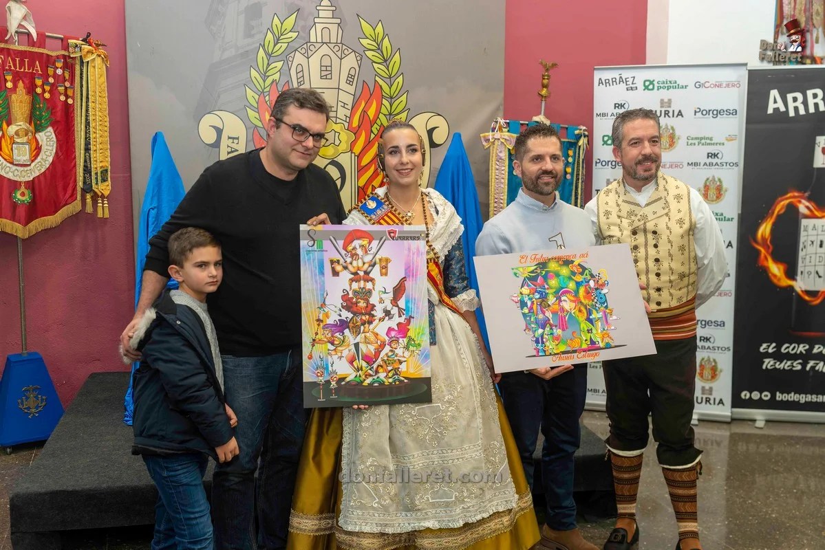 Musoles y Estrugo firman los proyectos de la Falla Clero 2026