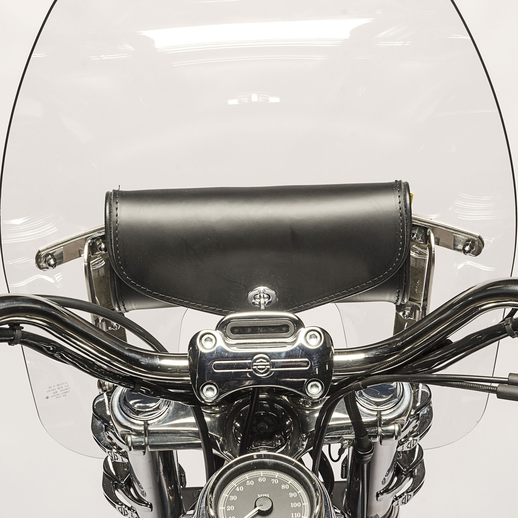 motorcycle windshield pouch