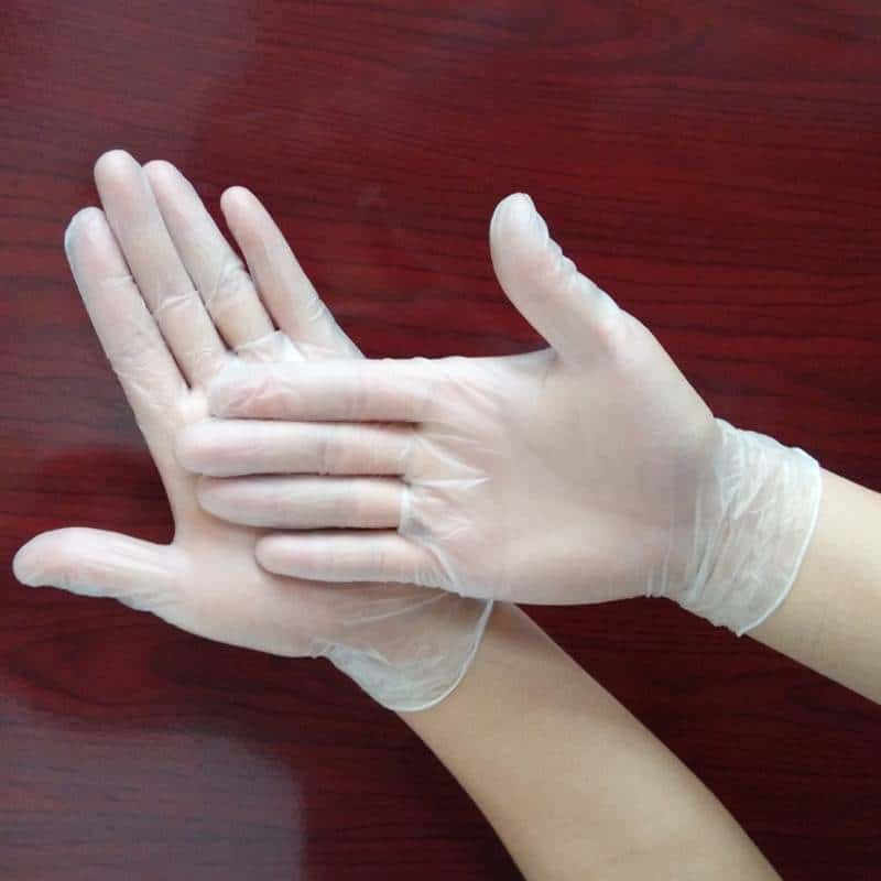 100 Pcs/Box of Black, Blue, or Transparent Disposable Gloves 100 Pcs/Box of Black, Blue, or Transparent Disposable Gloves
