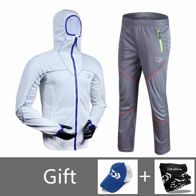 Daiwa Sun-Protective Fishing Clothing Men’s Quick-Drying Breathable Anti-Mosquito Large Size 4XL Hooded Fishing Suit Gift Free f294abc323c8581b087d9a: M for below 62kg|L for below 72kg|XL for below 80kg|2XL for below 87kg|3XL for below 95kg|4XL for below 105kg New Arrivals 2020 Fight Coronavirus