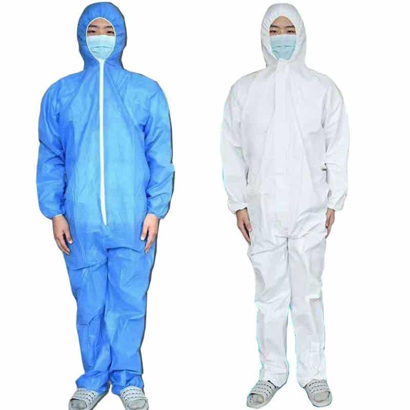 DISPOSABLE-COVERALL-SAFETY-CLOTHING-SURGICAL-MEDICAL-PROTECTIVE-OVERALL-SUIT color: A|B New Arrivals 2020 Fight Coronavirus