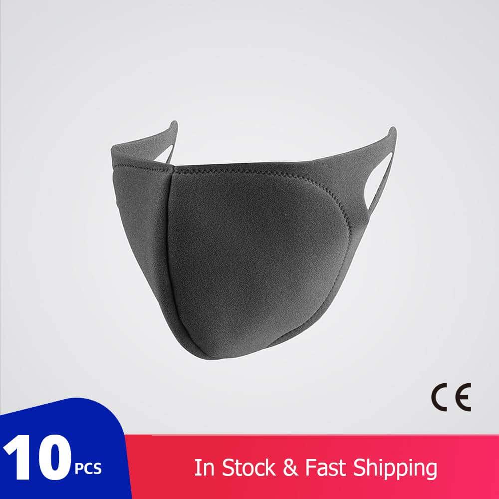 10 pcs/bag KN95 CE Certification Dust Respirator Mask Pad Against Pollution Breathable Mask Non-woven Fabric(not for medical use Series: Dustproof New Arrivals 2020 Fight Coronavirus