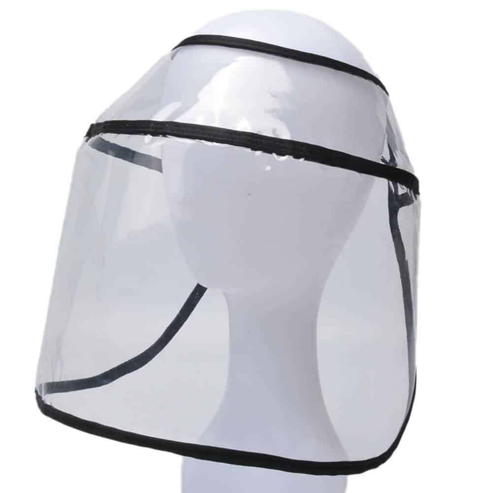 Outdoor Visor Mens Ladies Cap Anti-fog Hats Hat Transparent Adjustable Detachable Caps Full Face Cover color: As photo shows New Arrivals 2020 Fight Coronavirus