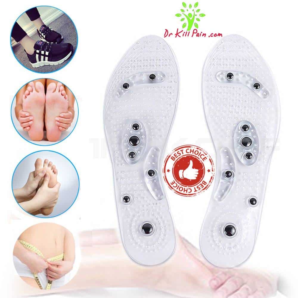 Magnetic Massage and Weight Loss Insoles color: White New Arrivals 2020 Best Sellers Foot Pain Relief Weight Loss Remedies