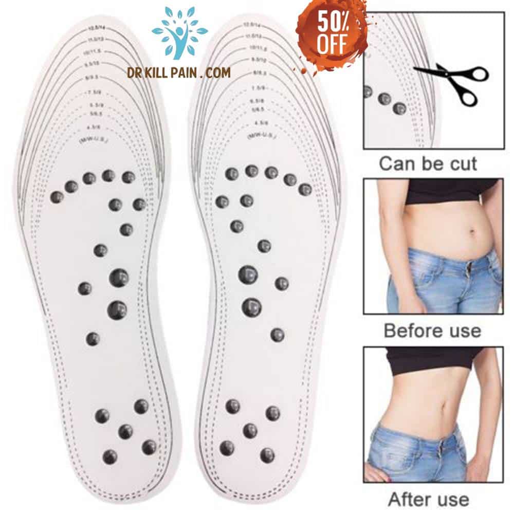Unisex Acupressure Slimming Insoles color: 1|2 New Arrivals 2020 Best Sellers Foot Pain Relief Weight Loss Remedies