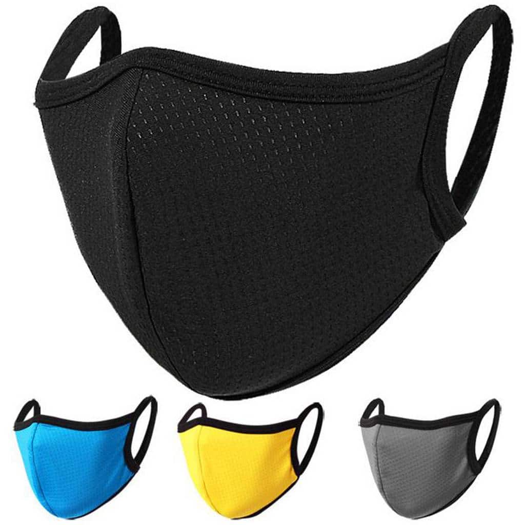 1pc In Stock Filters Adjustable Reusable Protection Personal Care Dropshipping New Care 2020 color: Gray with 2 Filters|Black|Blue|Yellow New Arrivals 2020 Fight Coronavirus Best Sellers