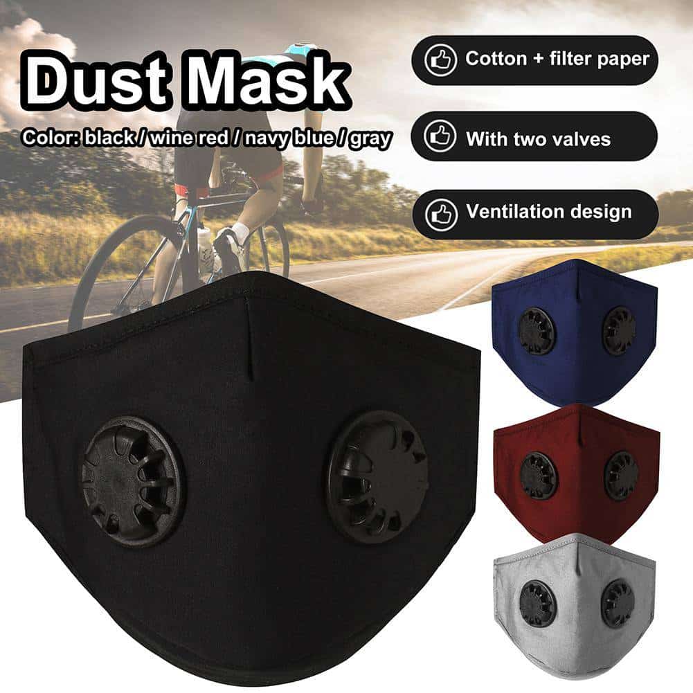 Protection Face Cover Activated Carbon Filter Paper Set 98% Isolate Bacterial Flu Mouth-muffle Respirator Washable Reusable color: 10 pcs filter|Black 2pcs filter|Blue 2pcs filter|Grey 2pcs filter|Red 2pcs filter New Arrivals 2020 Fight Coronavirus Face Masks Best Sellers