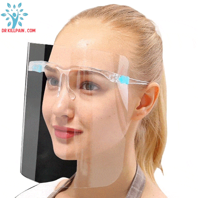 Face Shield Glasses color: As photo shows New Arrivals Coronavirus Protective Gear Face Masks As Seen On TV Best Sellers