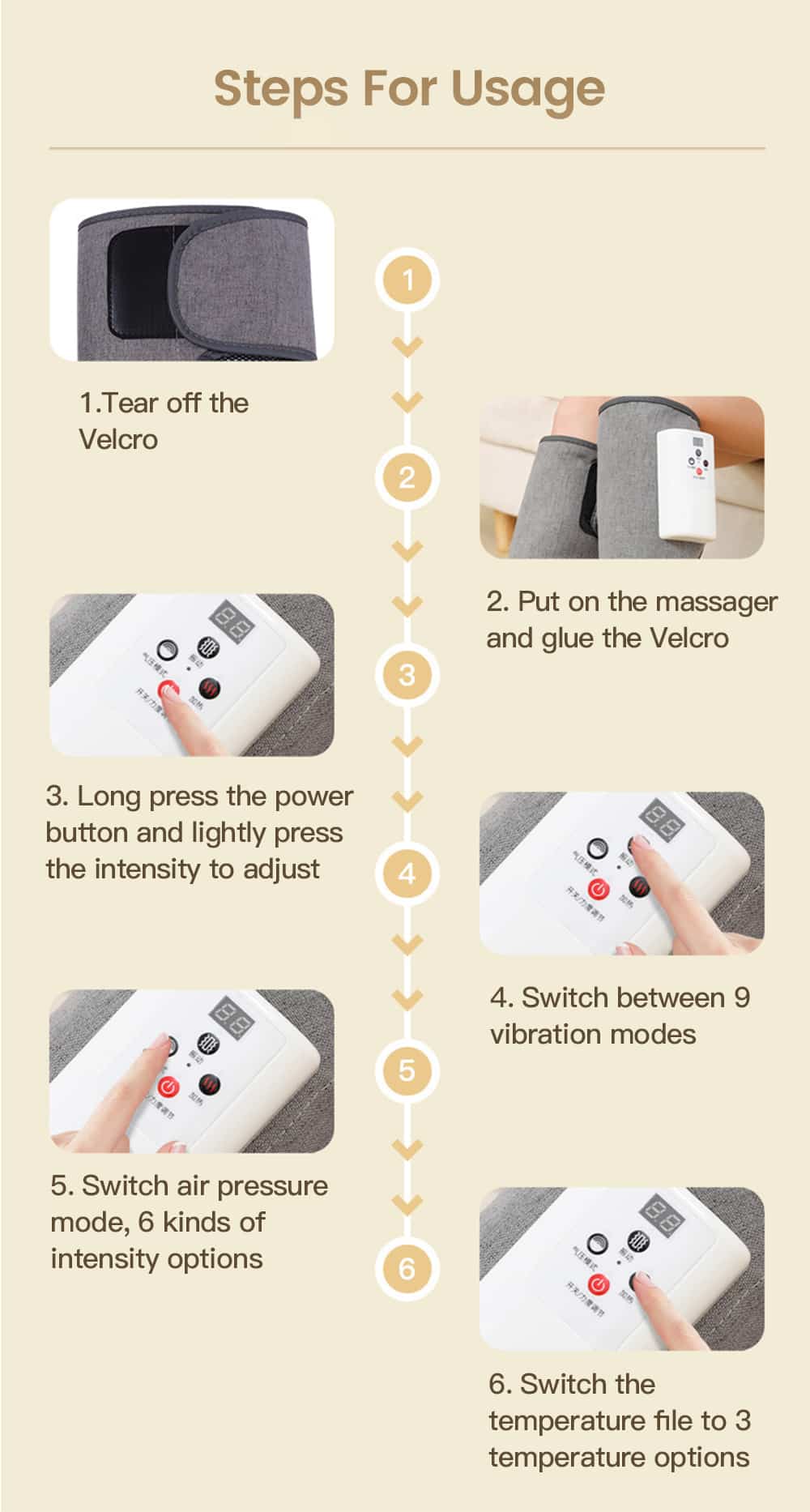 Foot Leg Air Pressure Massager Professional Pressotherapy Leg Massager Air Compression Hot Compress Circulation Muscle Relax Foot Leg Air Pressure Massager Professional Pressotherapy Leg Massager Air Compression Hot Compress Circulation Muscle Relax