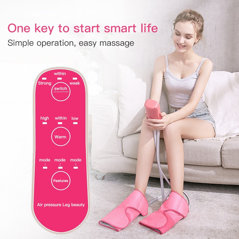 Foot Leg Air Pressure Massager Professional Pressotherapy Leg Massager Air Compression Hot Compress Circulation Muscle Relax Foot Leg Air Pressure Massager Professional Pressotherapy Leg Massager Air Compression Hot Compress Circulation Muscle Relax