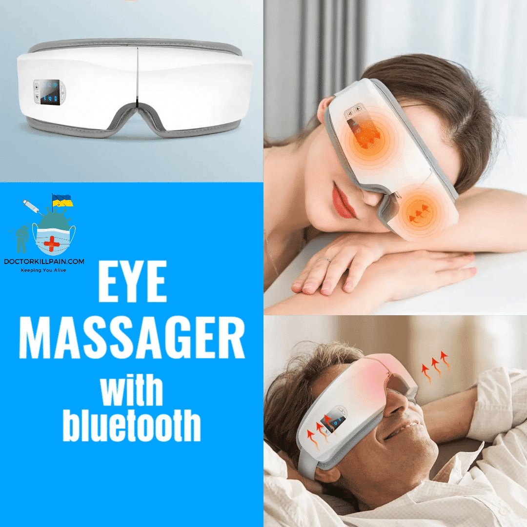 Bluetooth Eye Fatigue Reliever Massager Brand Name: Eye Massager New Arrivals Uncategorized Best Sellers